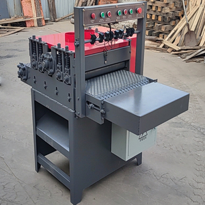 Scie à chants automatique infrarouge multifonctionnelle à lames multiples pour la découpe et le chantournage du bois - Product Image 6