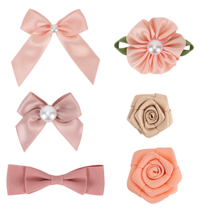 Midi Customize Handmade <strong>Small</strong> <strong>Ribbon</strong> <strong>Bow</strong> Trimming Pre-tied Gift Lingerie <strong>Bow</strong> for Underwear Girl Dress Decoration - Product Image 3
