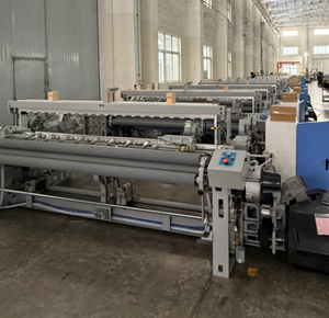 Prix direct usine, haute qualité, métier à tisser à jet d'eau avec engrenages et roulements PLC, garantie 1 an pour le tissage industriel - Product Image 2