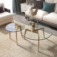 Table centrale de salon en verre, meuble de salon, table centrale en verre, avec prix