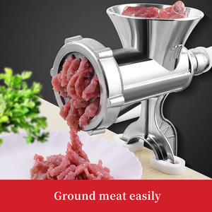 Hachoir et Poussoir à Saucisses Manuel en Alliage d'Aluminium d'Usine, Hachoir Multifonctionnel Ménager pour la Cuisine - Product Image 2