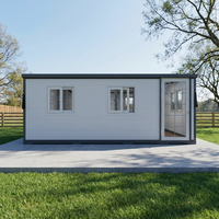 Casa Contenedor Expandible de Lujo TOPPRE de 20 pies/40 pies con Certificación CE, Estructura de Acero, Lista para Energía Solar, Montaje Rápido para Uso Residencial