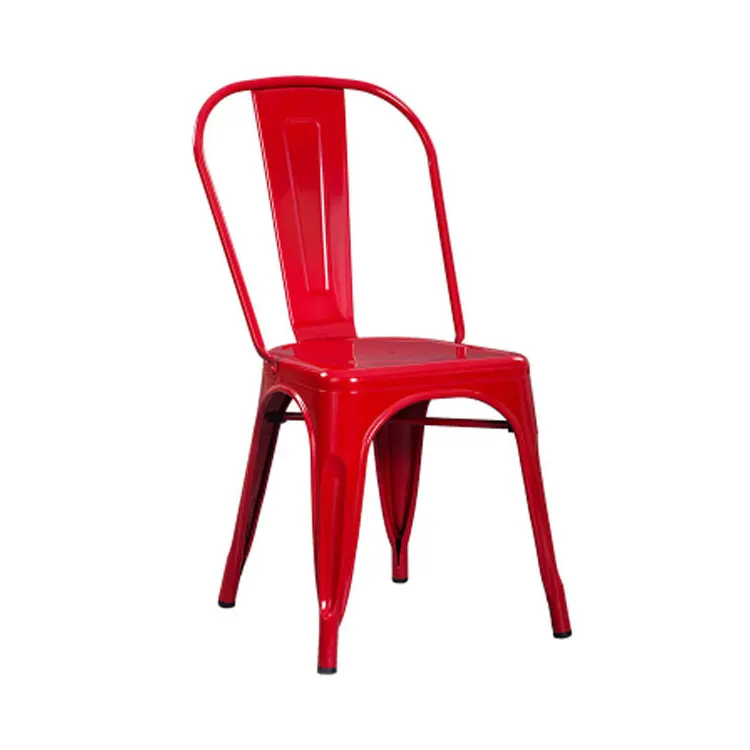 China Cadeiras baratas do restaurante do metal do vintage do desenhador ao ar livre para a venda Cadeiras industriais usadas do metal