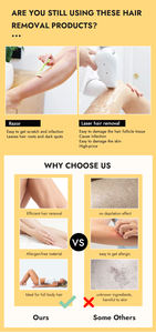 En stock, venta al por mayor de fábrica, cera depilatoria líquida de 400g, suave, de baja temperatura, liposoluble, para depilación facial y corporal. - Product Image 6