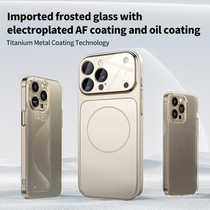 Pannello posteriore in vetro opaco custodia per telefono magnetico per <span class=keywords><strong>iPhone</strong></span> 17 <span class=keywords><strong>Pro</strong></span> Max 17 Air con pellicola di vetro HD <span class=keywords><strong>Cover</strong></span> <span class=keywords><strong>protettiva</strong></span> per <span class=keywords><strong>iPhone</strong></span> 16 - Product Image 6