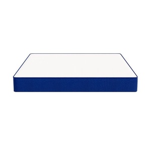 Colchón enrollable de espuma viscoelástica azul extra firme y grueso para uso en el hogar y dormitorio - Product Image 2
