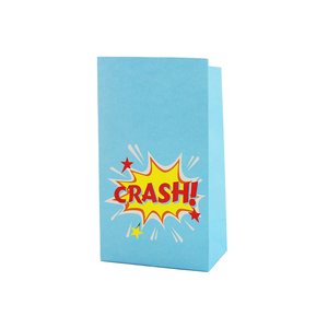 Petit mariage faveur Fantaisie Imprimé merci boîte-Cadeau kraft vide personnalisé présentoir de bonbons - Product Image 5