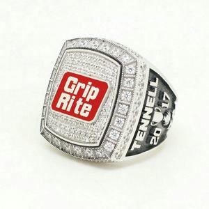 Anillo de Hielo de Alta Calidad con Incrustaciones de Cristal y Piedras Preciosas, Chapado en Plata/Oro, Unisex - Product Image 3