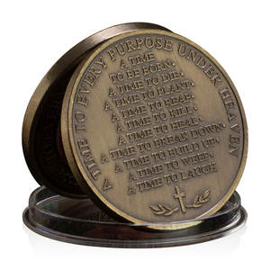 Moneta di stagione per <span class=keywords><strong>ogni</strong></span> <span class=keywords><strong>cosa</strong></span> c' è una moneta ricordo di una stagione di rame placcato collezione arte moneta commemorativa - Product Image 2