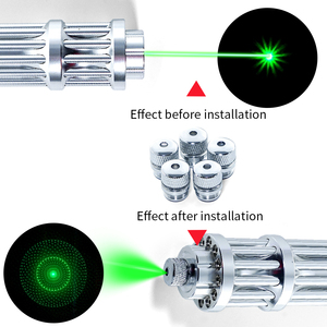 Bâton laser vert rechargeable par USB à faisceau visible, design compact pour le plaisir des animaux domestiques, l'enseignement et la présentation en intérieur - Product Image 3