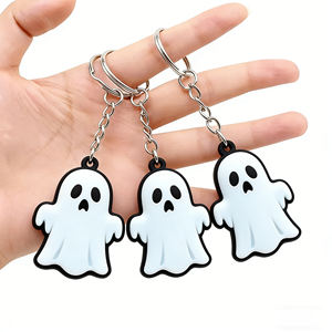 هدية ترويجية للمعارض التجارية: سلسلة مفاتيح من البي في سي الناعم، حلقة مفاتيح مطاطية، حامل مفاتيح بشعار مخصص، علامة مفاتيح ترويجية، هدية للفعاليات، متوفرة بالجملة - Product Image 4