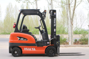 מפעל יצוא ישיר מיני חשמלי מלגזה 1 1.5 2 3 טון טריפלקס בצד התורן אמין סין קטן מלגזה יצרנים מלגזה - Product Image 2