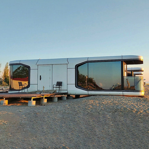 Hot bán 2-3 prefab phòng ngủ sang trọng đúc sẵn Tiny giá rẻ hiện đại container nhà biệt thự xây dựng không gian viên nang - Product Image 2