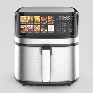 หม้อทอดไร้น้ำมันดิจิตอล 8 ลิตร 10-in-1 สแตนเลส พร้อมหน้าจอสี LCD แบบสัมผัส หม้อทอดไร้น้ำมันดิจิตอล 8 ลิตร 10-in-1 สแตนเลส - Product Image 1