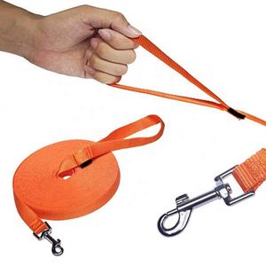 Cane Al Guinzaglio 3/4 "Wide Cotone Web 10 M di Lunghezza per la Formazione Con Girevole di Chiusura A Scatto - Product Image 2