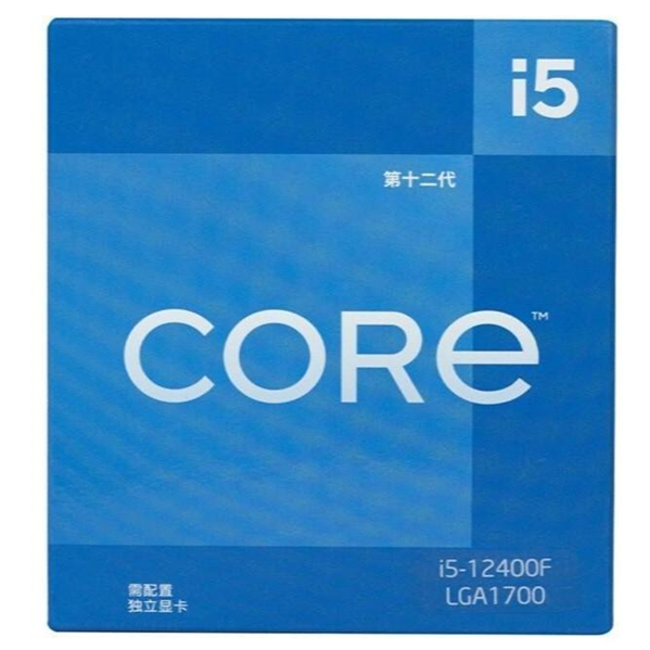 Used Model CPU Processor I5 12400F  4.4GHz 6Core 12Threads LGA1700 Desktop Processor for Gaming or Business