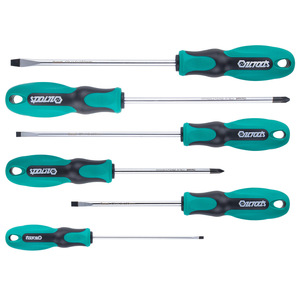 OILTOOLS <b>Screwdriver</b> Set 6 Pcs Cross Phillips Bit Anti-Slip Handle DIY Repair Tools - Product Image 4