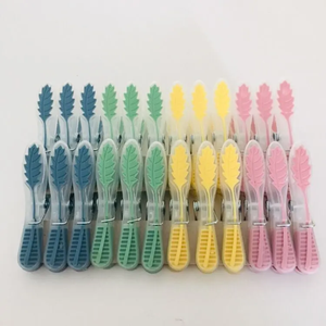 Pinces à <span class=keywords><strong>linge</strong></span> en plastique durables et coupe-vent avec poignée souple, pinces à <span class=keywords><strong>linge</strong></span> pour ligne de séchage, pinces pour sacs et chaussettes - Product Image 2