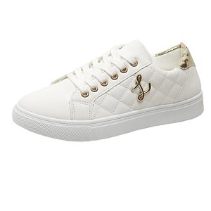 Nouvelles <span class=keywords><strong>Chaussures</strong></span> de Sport Blanches Style Coréen pour <span class=keywords><strong>Femme</strong></span>, Baskets Basses Décontractées pour l'Hiver 2025 - Product Image 6