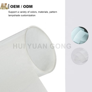 Tùy chỉnh ánh sáng trắng khuếch tán cứng nhắc <span class=keywords><strong>PVC</strong></span> phim cuộn giấy da vải trong suốt tấm bìa cho chụp đèn - Product Image 4