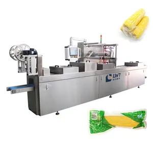 Lead world Automatische Maissilage-Tiefzieh-Vakuum verpackungs maschine