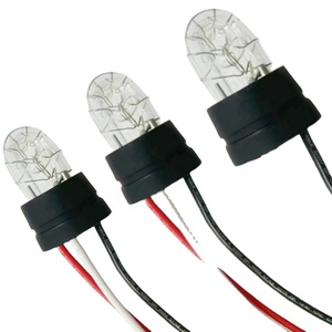หลอดไฟซีนอนควอตซ์แก้ว 30W แบบสามขา แสงวอร์มไวท์ AC 220V สำหรับเปลี่ยนหลอดไฟสัญญาณเตือนแบบแฟลช  <span class=keywords><strong>แก๊ส</strong></span>ซีนอนบริสุทธิ์ 99.999% - Product Image 2
