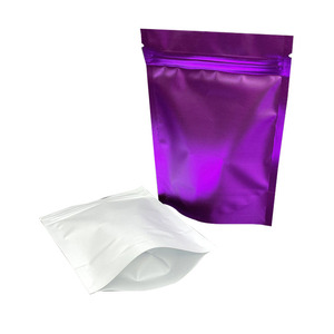 Color Stand up Cosmetic Blind Stationary Powder Food Packing Laminado Stand up Pouch Bolsa de plástico en stock - Product Image 4