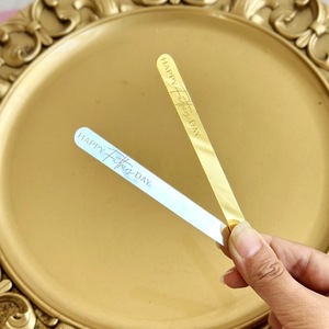 Palitos de acrílico para helado Honey And Sweetness de 10 cm, decoración para pasteles del Día del Padre, artículos para fiestas - Product Image 1