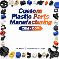 Servicio de Moldeo por Inyección de Plástico Personalizado, Fabricación de Piezas de Plástico Moldeadas por Inyección OEM ODM, Proveedor de Componentes Plásticos