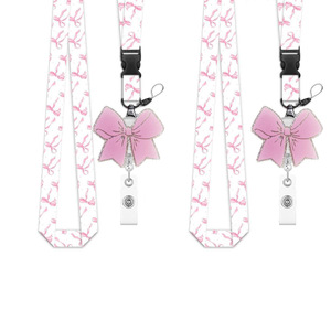 En gros : rubans porte-badges, porte-noms infirmiers à paillettes, porte-cartes d'identité, cordons de cou, boucles de sécurité, cordons en polyester - Product Image 1