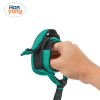 HanYang OEM personnalisé en néoprène à maille souple facile à installer pour poignet laisse de sport confortable mains libres laisse pour chien avec bande élastique