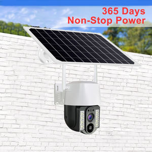 V380 PRO 8000mAh 1.5英寸 3MP PTZ 太阳能户外安全无线摄像头 防水 4G SIM卡 智能监控 - Product Image 3