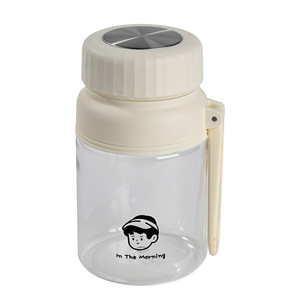 Hao Cai Large Capacity Plastic Water Bottle 900ml Bpa Free With Strap For Travel And Daily Use - Product Image 2