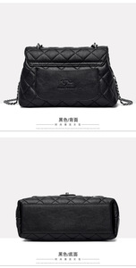 Petit sac à bandoulière pour femmes, couleur unie, sacoche tendance, sacoche multifonction pour téléphone - Product Image 5