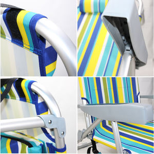 Ghế Ngồi Bãi Biển Di Động Bằng Nhôm Có Thể Gấp Gọn Ghế Bãi Biển Tommy Bahama Trong Túi - Product Image 6