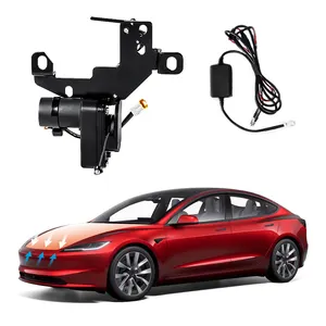 Car Front Trunk Electric Lock Soft Closing Suitable for Tesla Model 3/Y 2021 2023 2024 Automatic Adsorption Easy To Install