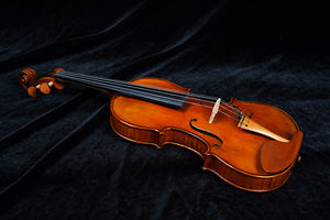 Violín A42 3A de Madera Maciza Importada, Hecho a Mano, Profesional, para Adultos, Exámenes, Principiantes y Niños - Product Image 5