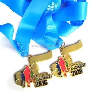 Заводская оптовая цена OEM, металлическая медаль с орлом для любых соревнований, Золотая Серебряная медная награда, пустые медали