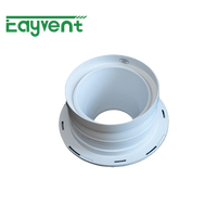 Diffuseur d'air Eayvent en plastique ABS et aluminium, buse à jet sphérique réglable, design moderne, pour usage extérieur, hôpitaux et centres commerciaux