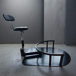 Chaise de Barbier Professionnelle 2025 Rotative à 360° pour Technicien, Robuste et Intégrée, Idéale pour Hôtels et Salons de Coiffure, Durable - Product Image 2