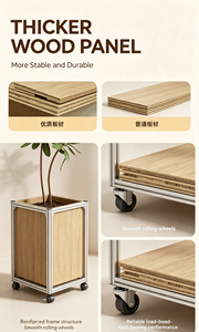 Ocean Board DIY Trolley Portavaso in Alluminio - Leggero e Resistente per Decorazioni da Giardino e Casa - Product Image 6