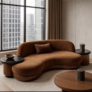 Exclusive Solid Teak <strong>Wood</strong> <strong>Sofa</strong> with Architectural <strong>Frame</strong> Design for Luxury Residential and Hotel Projects - Product Image 6
