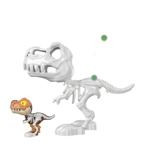 Diy 3D Dinosaur Toy Science Model Childrens Interlocking Building <b>Blocks</b> For Kids Age 5 7 Years Unisex <b>Plastic</b> Toy Set - Product Image 5