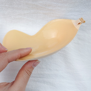 Nouveau Style sans bretelles dos nu Invisible adhésif Push-Up soutien-gorge tissu sans couture imperméable confortable pour les femmes mamelon couvre - Product Image 6