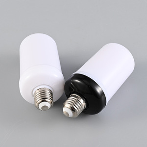مصباح LED محاكي للهب بـ 51 خرزة، بهيكل أسود، مقاوم للماء بمعيار IP54، زاوية إضاءة 360 درجة، يعمل بالتيار المتردد، للاستخدام في الفنادق والساحات والحدائق - Product Image 5