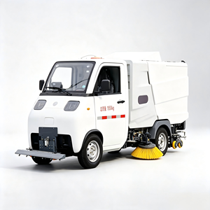 Camión de Limpieza Profunda Eléctrico Mini, con Tanque de Agua de 2 CBM y Tanque de Aguas Residuales de 1 CBM, para Descontaminación de Carreteras - Product Image 1