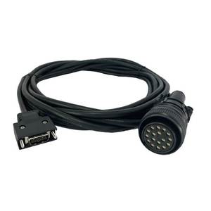สายเคเบิลอุปกรณ์ทำความร้อนแบบเปลือยชนิดเส้นใยเดี่ยว Delta ASDBCAEN0003-B2 หัวต่อ DB-9P ปลายขับเคลื่อน ขนาดสาย 26AGW*5P - Product Image 6