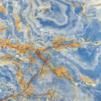 GOLDTOP OEM/ODM Onix Onice Onyx Marbre Bleu Onyx avec Panneau LED Rétroéclairé pour Mur de Fond Bleu Onyx