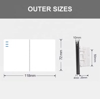 Prises de courant dissimulées domestiques dorées en gros American Standard US 3Pin 2way Prises murales 110v