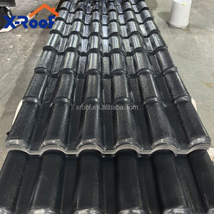 Matériaux de toiture Tuiles de toiture en PVC ondulé Tuiles thermiques en terre cuite <span class=keywords><strong>Terrasse</strong></span> Tejas PVC ASA PVC Tuiles de toiture synthétiques espagnoles - Product Image 1